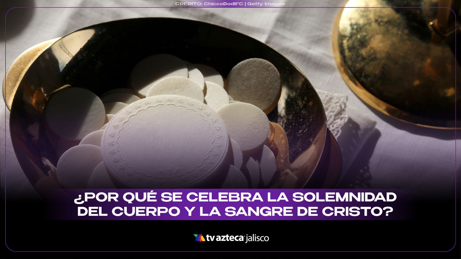¿Por qué se celebra la solemnidad del Cuerpo y la Sangre de Cristo en ...