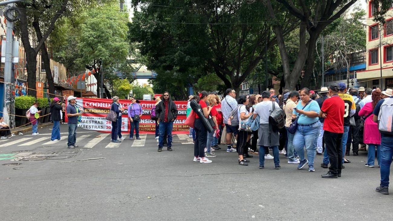 Bloqueos hoy en CDMX por manifestantes de la SNTE y el Frente Nacional ...