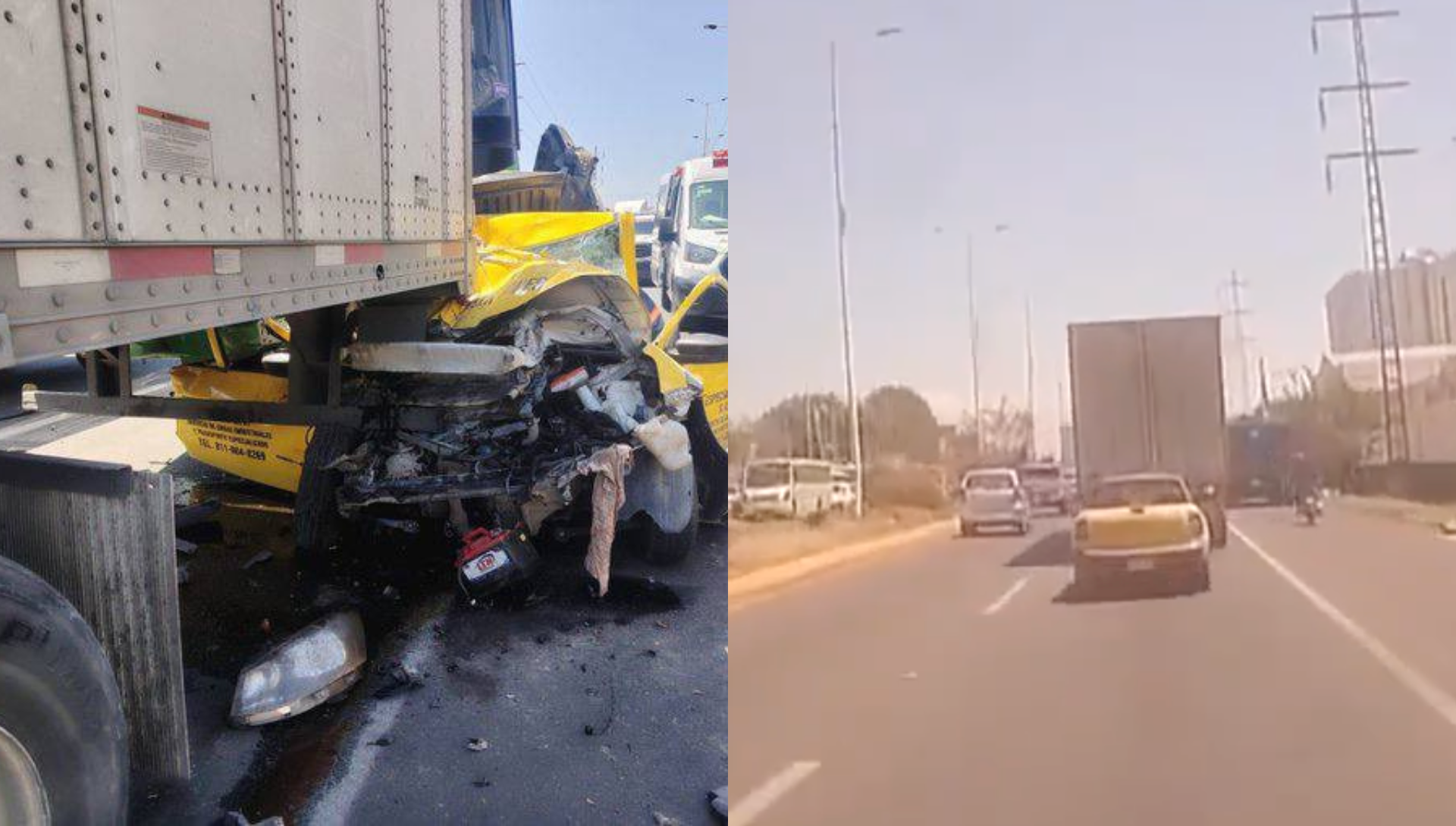 IMÁGENES FUERTES: FATAL accidente deja dos mujeres prensadas en carretera El Salto; captan momento exacto