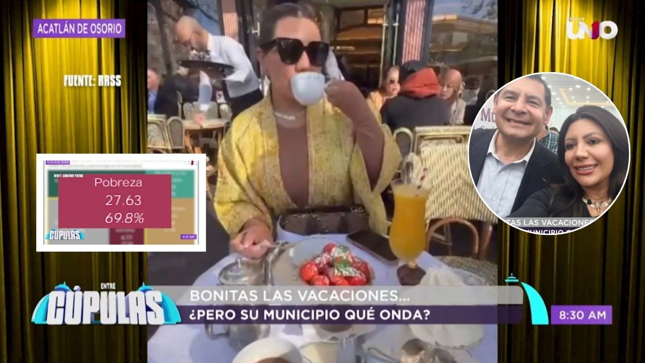 Sátira Cupulosa: ¡Entre la austeridad… y París! Cuestionan viaje de la alcaldesa morenista de Acatlán de Osorio, Lupita Bárcenas en medio de carencias en el municipio