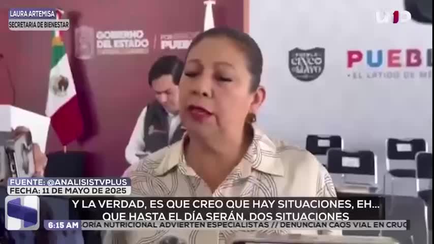 La oposición en Puebla denunció que la secretaria de Bienestar, Laura Artemisa García, incurrió en actos de promoción personal que son ilegales por violar las normas electorales e incluso la Constitución.