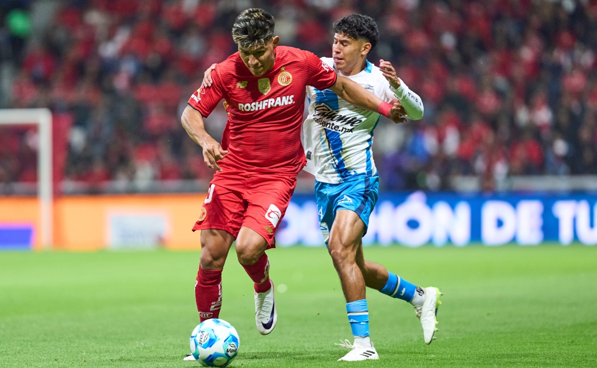 Toluca vence 3-1 a Puebla y se consolida en la parte alta del Apertura 2025