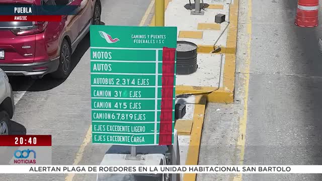 Aumento de tarifas en casetas de Puebla impacta a usuarios este 2026