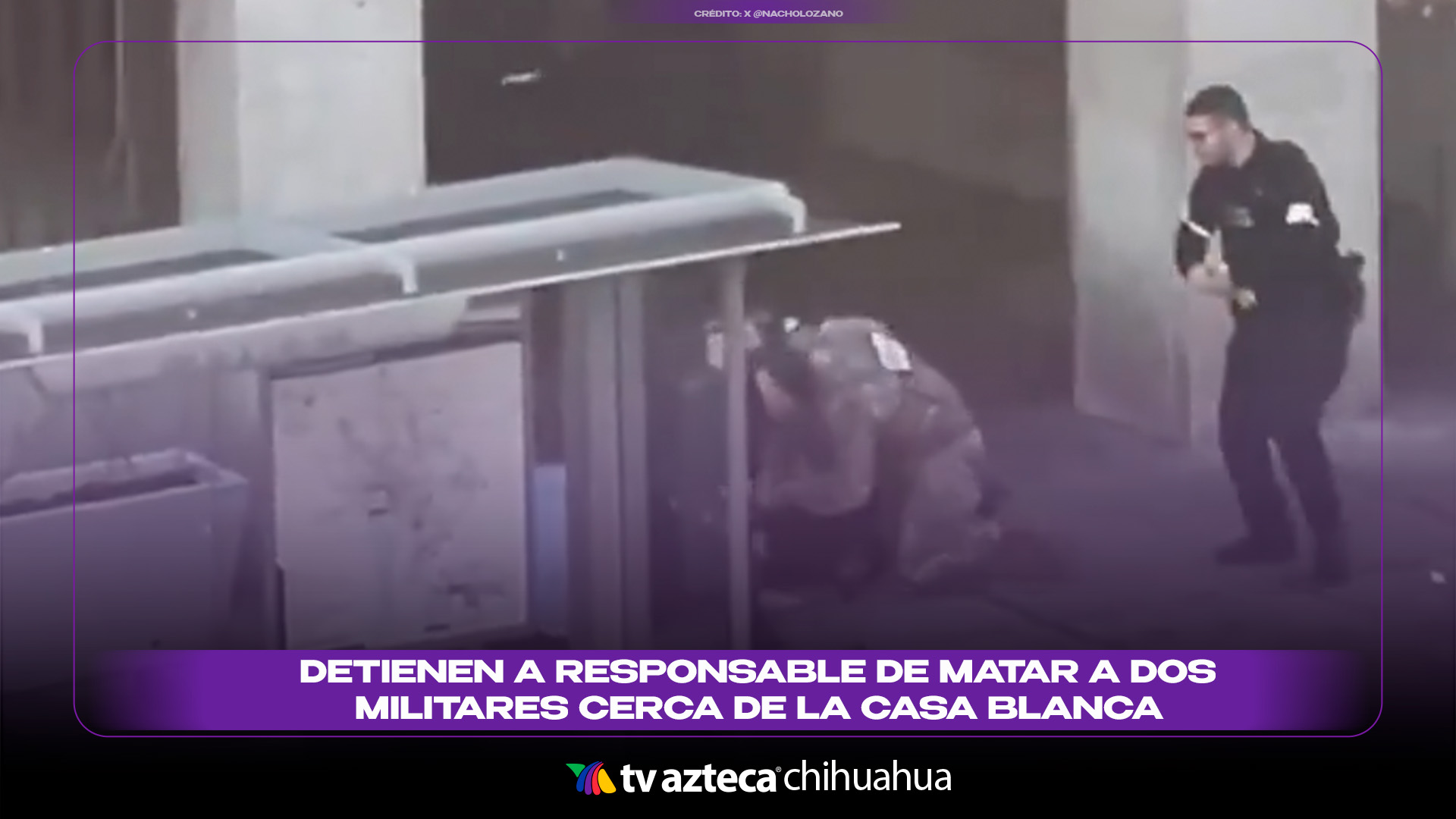 Detienen a responsable de matar a dos militares de la Guardia Nacional ...