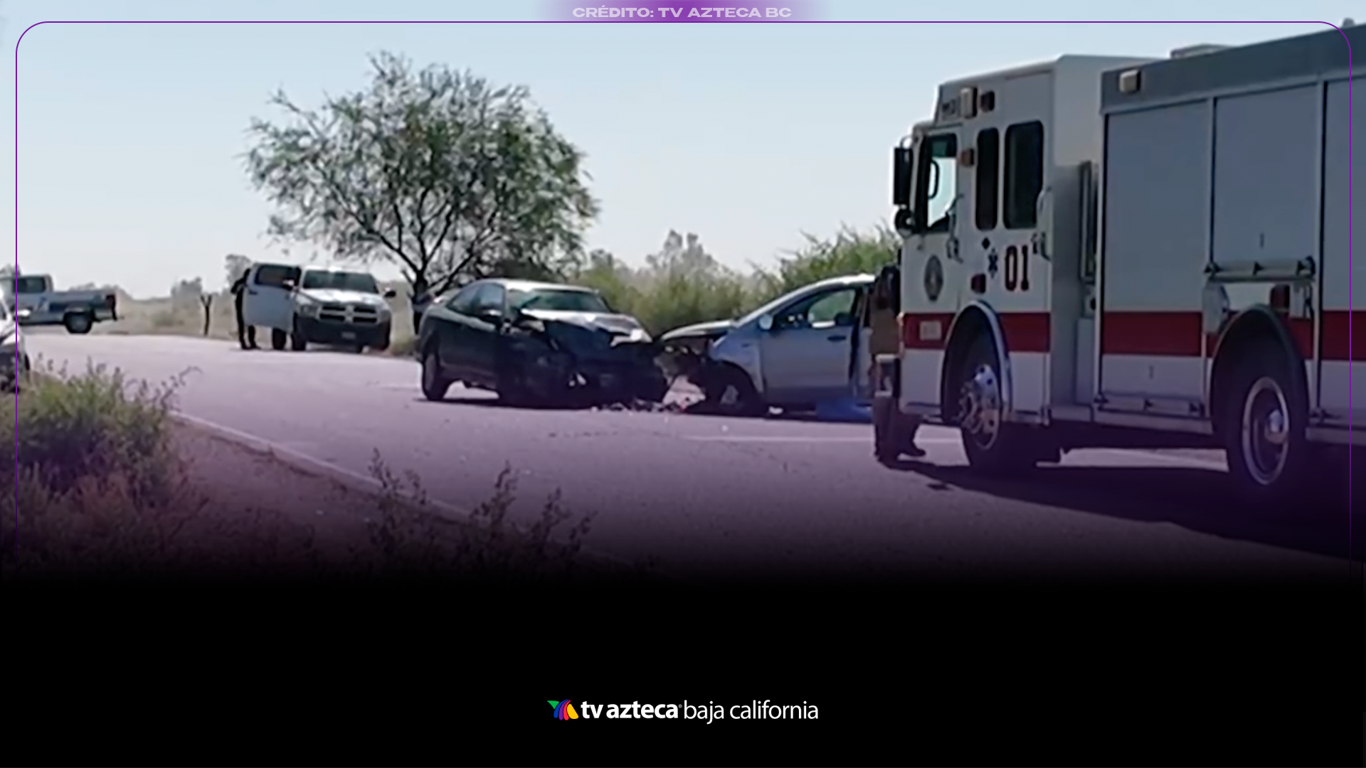 Accidente en carretera de Mexicali deja un muerto y dos lesionados