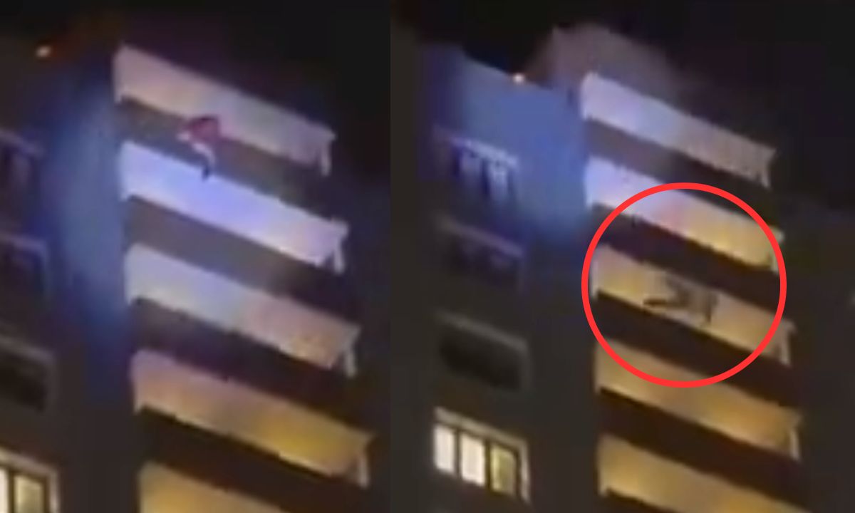Muere hombre vestido de Santa Claus tras caer del piso 24 de un edificio