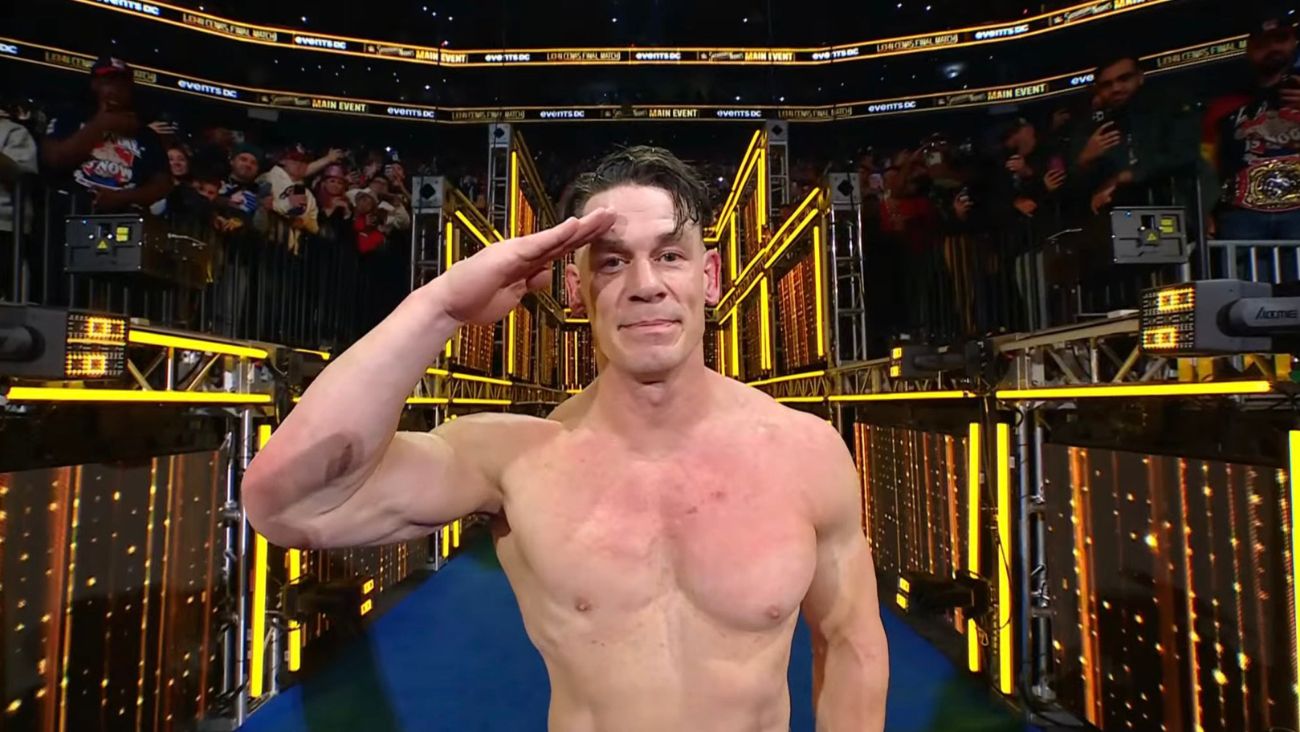 El adiós de una leyenda; John Cena se rindió ante Gunther y dijo adiós a WWE