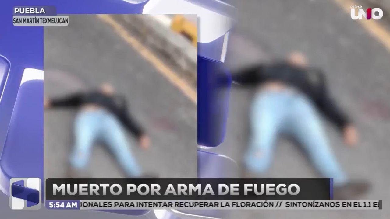Hallan muerto a hombre por arma de fuego en la México-Puebla