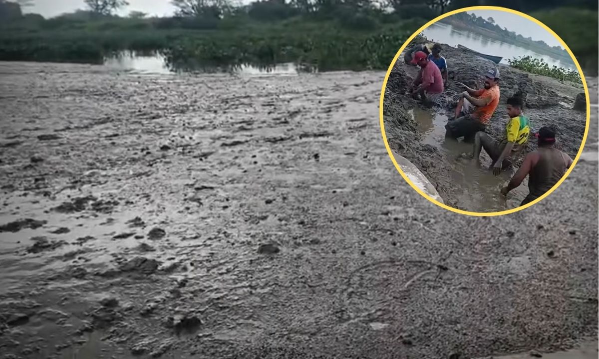 Río Papaloapan comienza a secarse, alertan pobladores con video