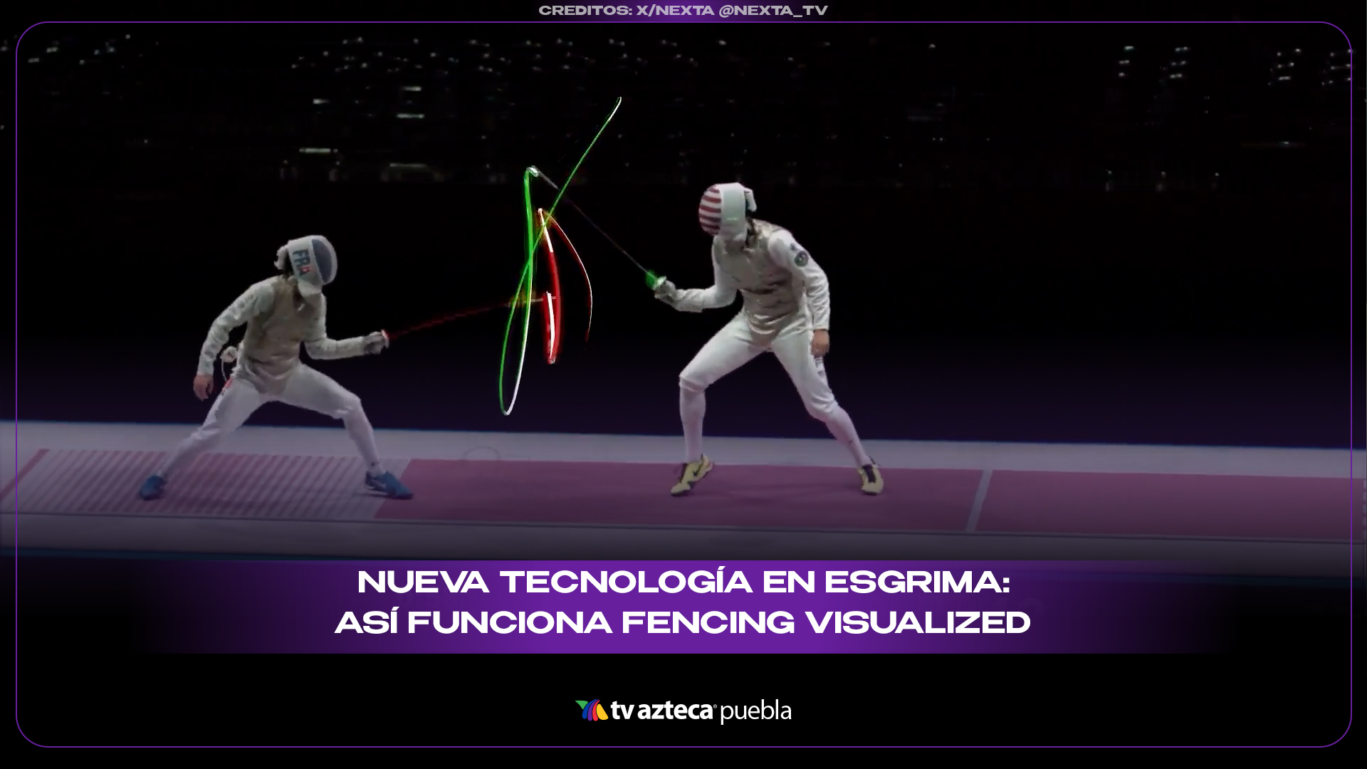 Nueva tecnología en esgrima: así funciona Fencing Visualized que se usará en el Mundial 2026