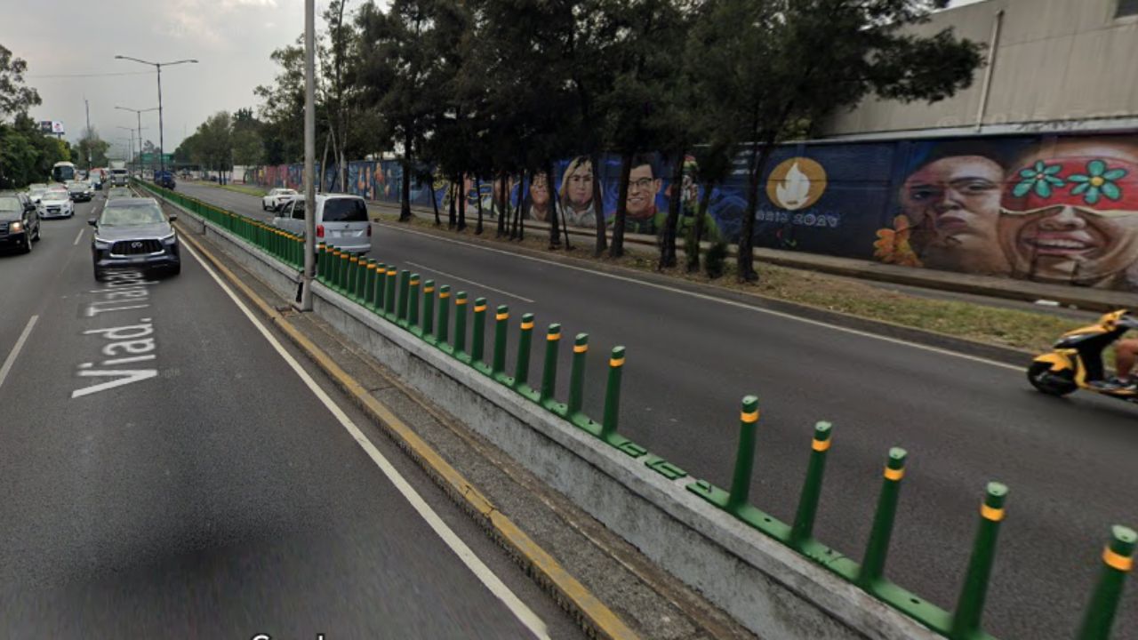Choque múltiple en Viaducto Tlalpan, deja tres heridos en Coyoacán, CDMX