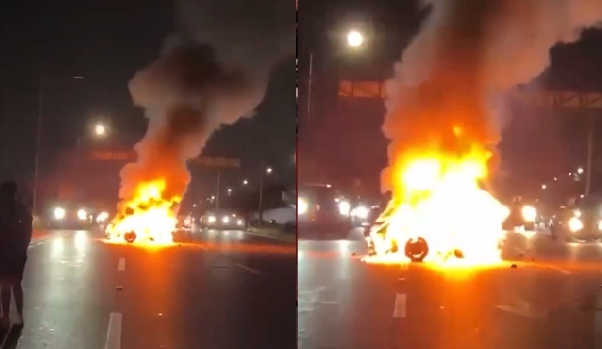 VIDEO: Revelan MOMENTO EXACTO en que dos jóvenes murieron calcinados durante arrancones clandestinos