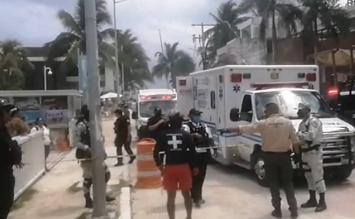 Explosión en Playa del Carmen deja 2 muertos y 8 heridos