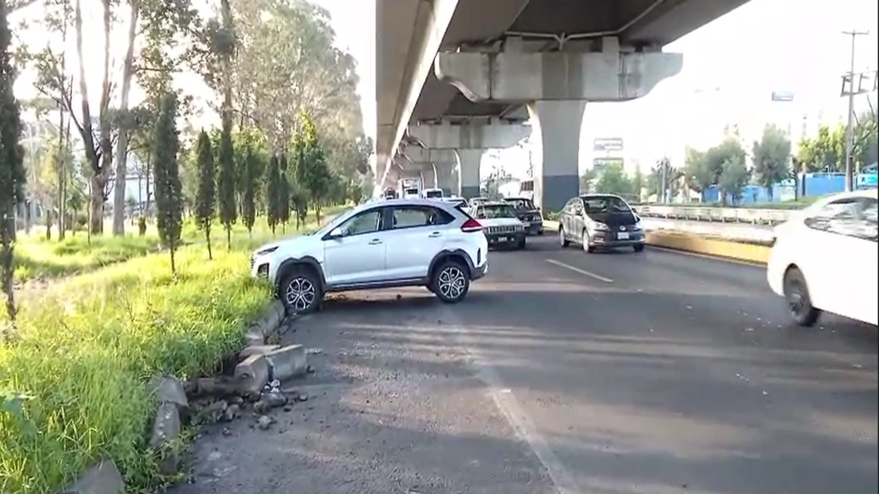 Accidente en la autopista México-Puebla provoca tránsito intenso hoy 8 ...