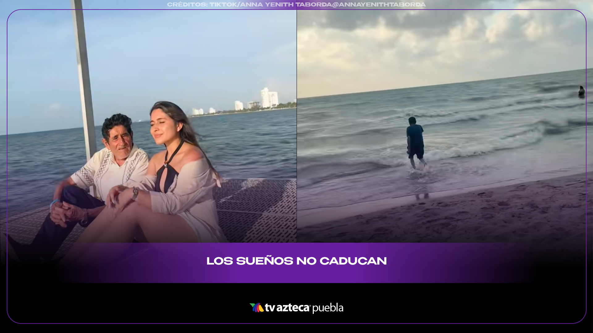 Hombre de 82 años conoce el mar por primera vez y conmueve a redes