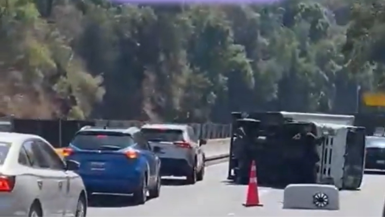 Se registra el CIERRE TOTAL en la Autopista México-Cuernavaca tras ...