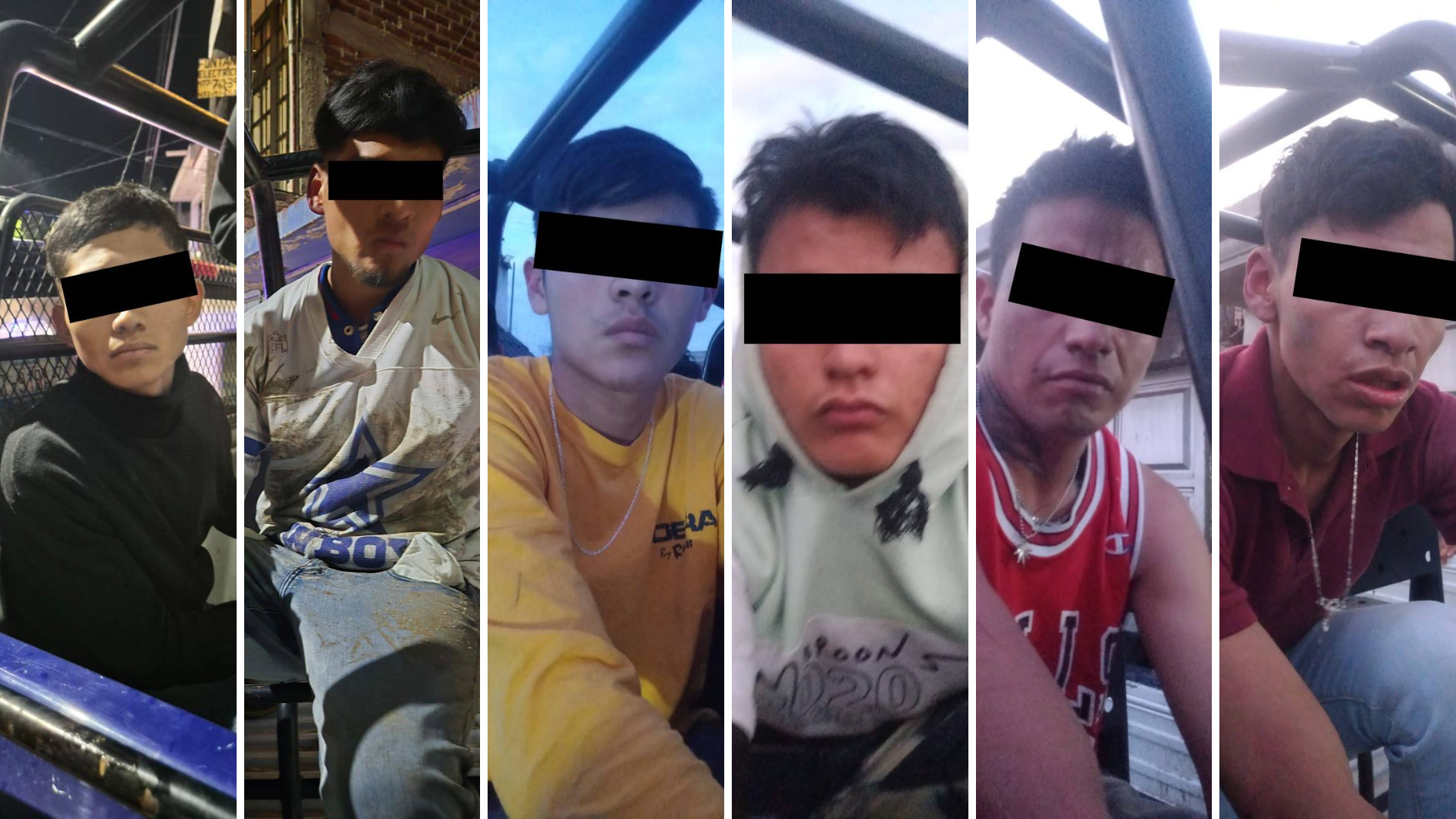 Detienen a seis hombres y un menor por robos en León, 14 de enero de ...