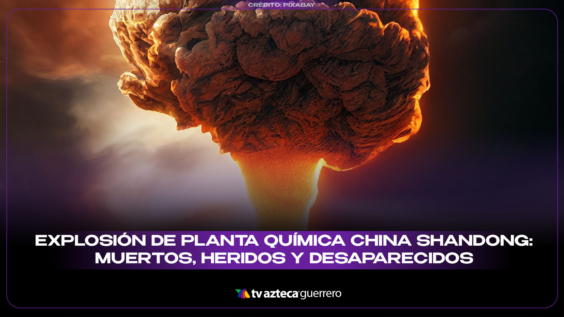Grave explosión en planta química China