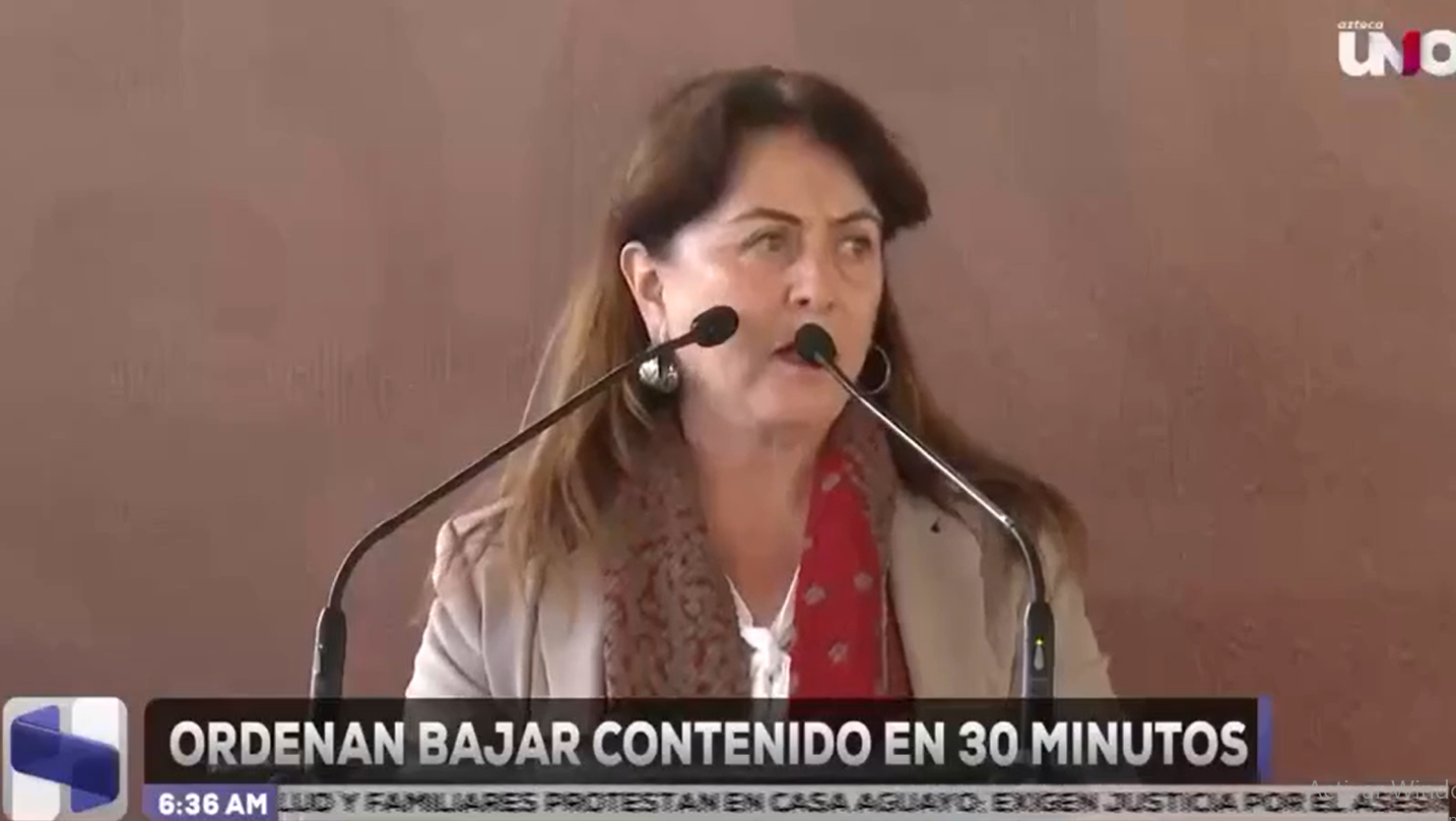 Reportera denuncia presión del gobierno estatal para borrar una publicación sobre presunta corrupción de un legislador morenista.