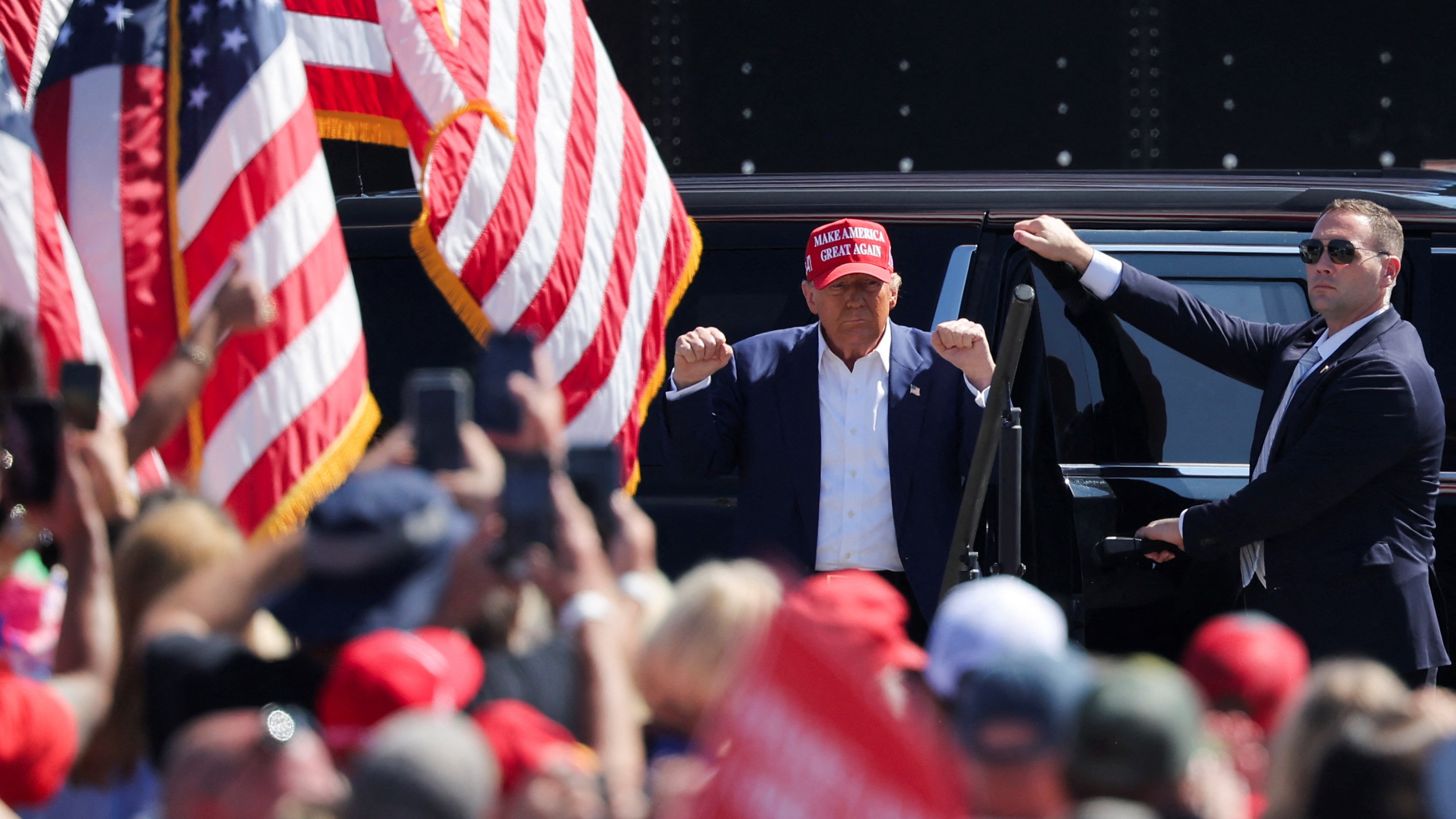 Misterio en mitin de Trump: Asistentes experimentan inexplicables ...