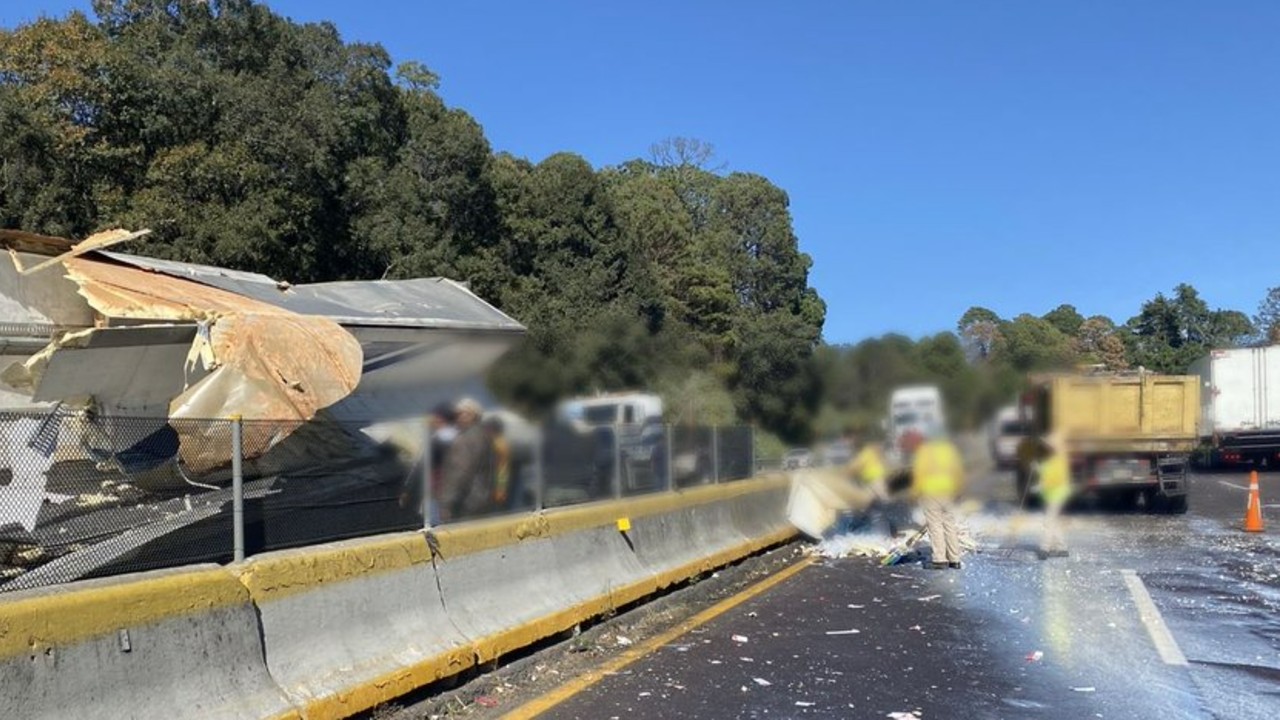 Autopista México-Puebla: accidente causa cierre de carriles hoy 7 de ...