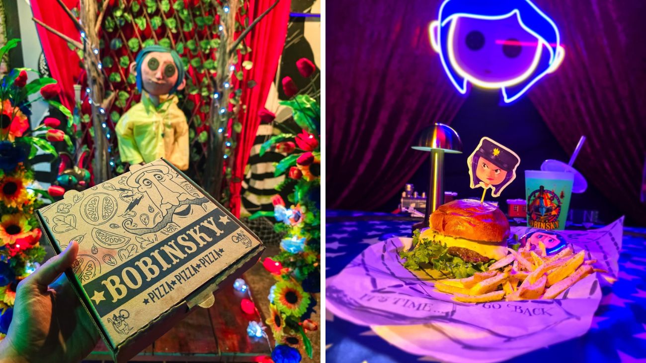 Comida, bebidas y escenarios inspirados en Coraline, así es la experiencia inmersiva en CDMX