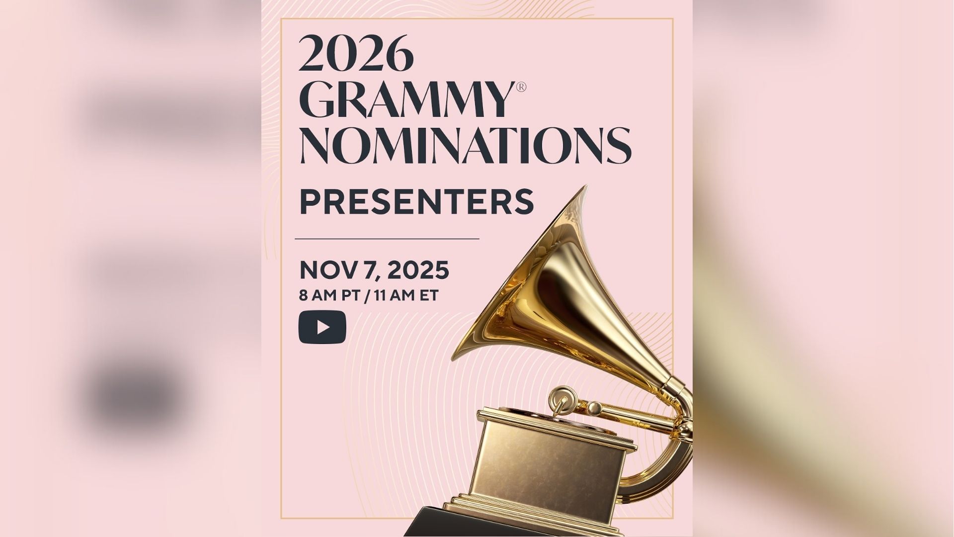 Nominaciones Grammy 2026: Conoce a los artistas que compiten por la máxima distinción musical