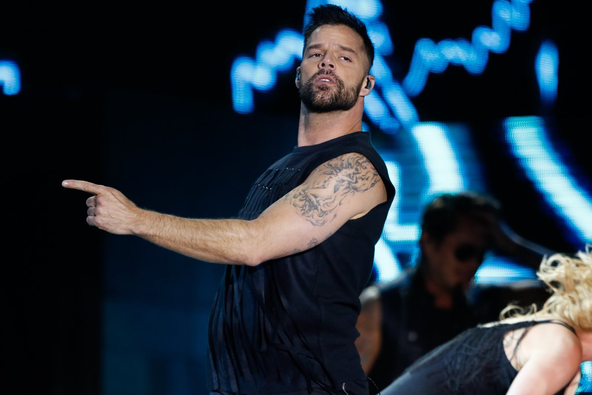 Ricky Martin se puso guapo y conquistó el corazón de miles en el Zócalo