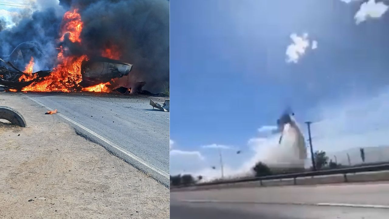 VIDEO: ¡Trágico! Piloto murió al combatir un incendio forestal en Chile