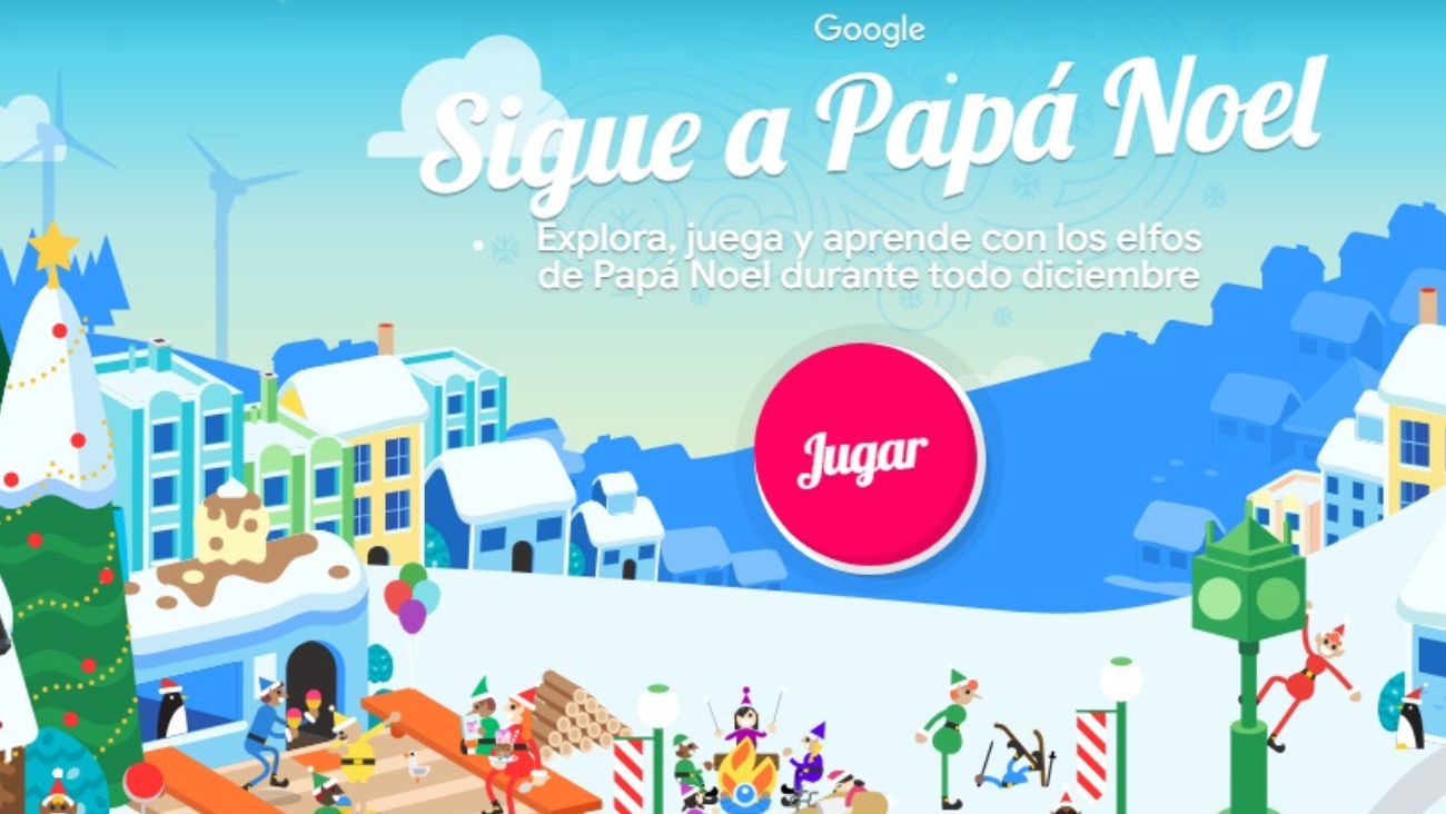 Google Santa Tracker permite seguir en tiempo real todo el recorrido de Papá Noel