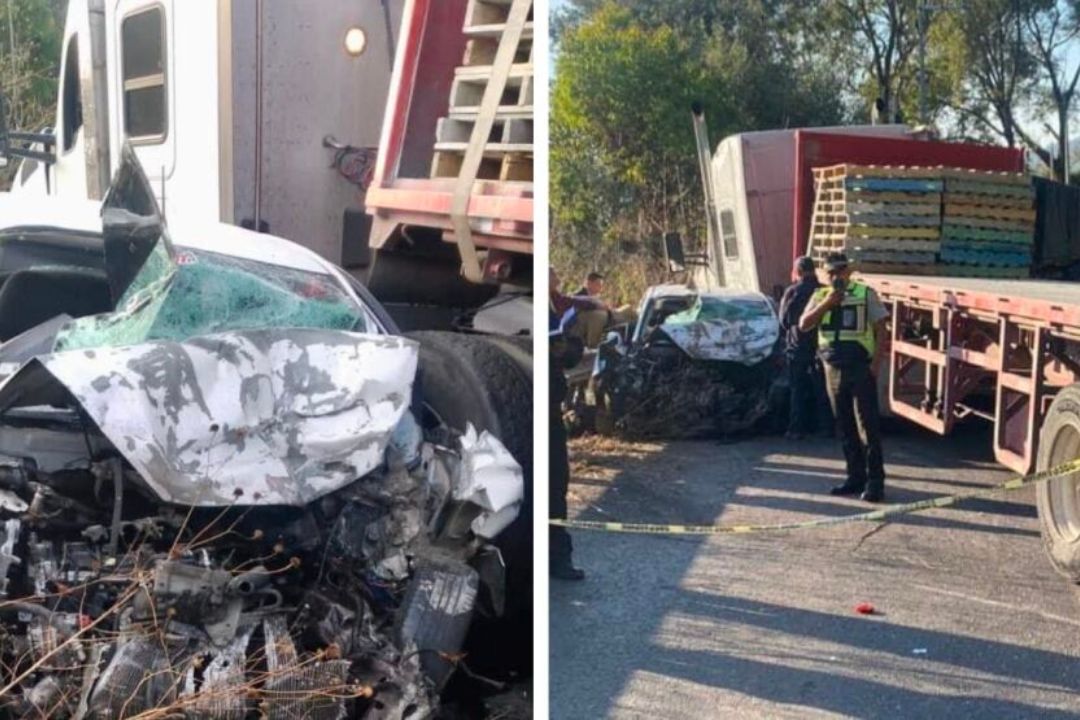 Mueren tres personas tras esquivar piedras y chocar contra tráiler en ...