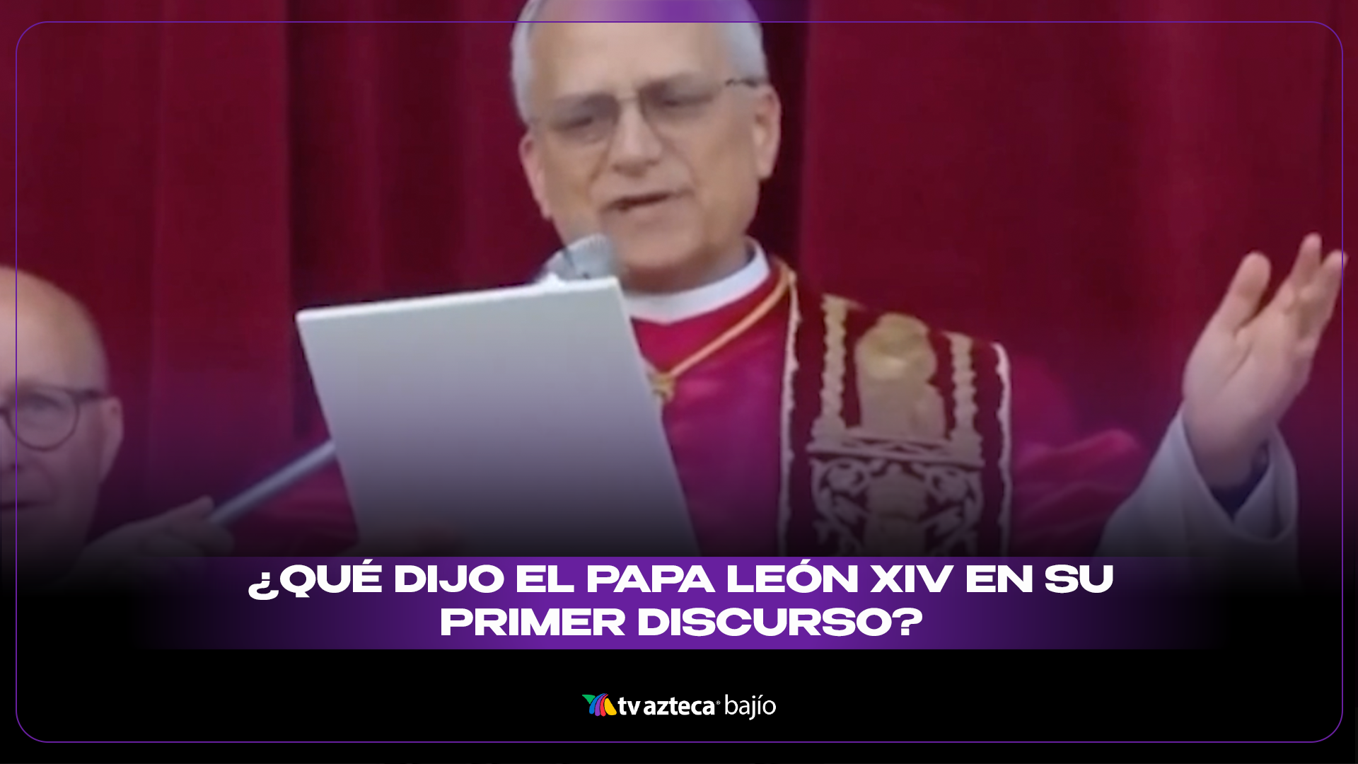Primer mensaje del Papa León XIV: Un llamado a la paz para todos los ...