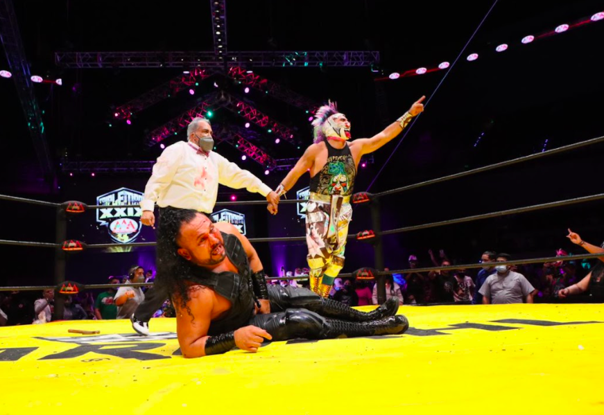Psycho Clown deja pelón a Rey Escorpión en Triplemanía XXIX - Vimarsana News