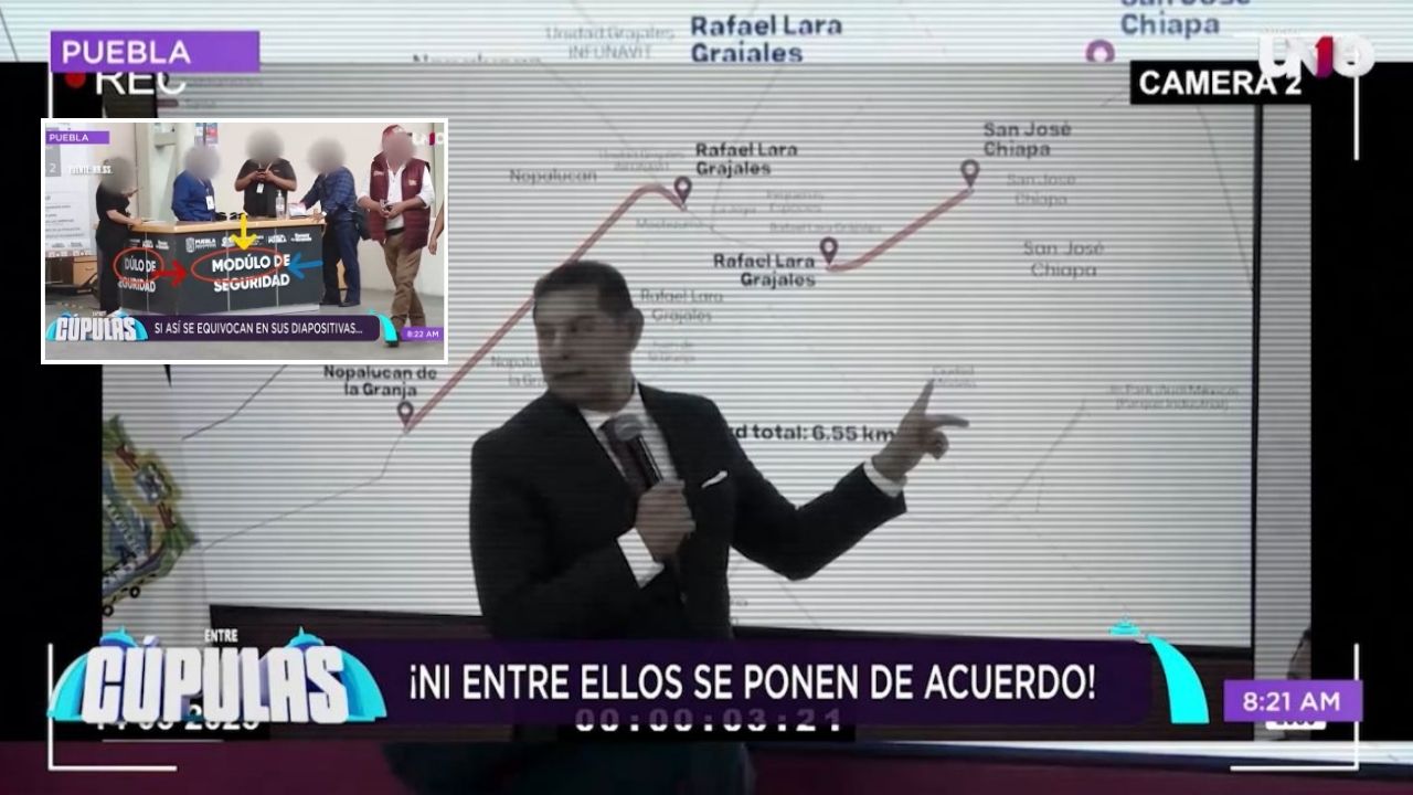 ¿Cuántos ERRORES MÁS? Falta de coordinación y regaño público, el equipo de Alejandro Armenta vuelve a exhibir FALLAS en plena presentación oficial en Puebla