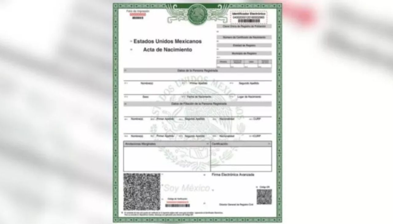 Cómo corregir un acta de nacimiento gratis y en línea