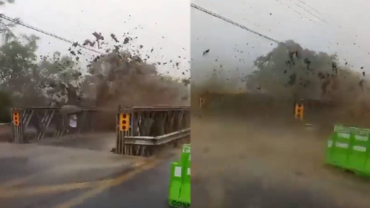 Fuerte avalancha en Costa Rica se lleva negocios 🌊