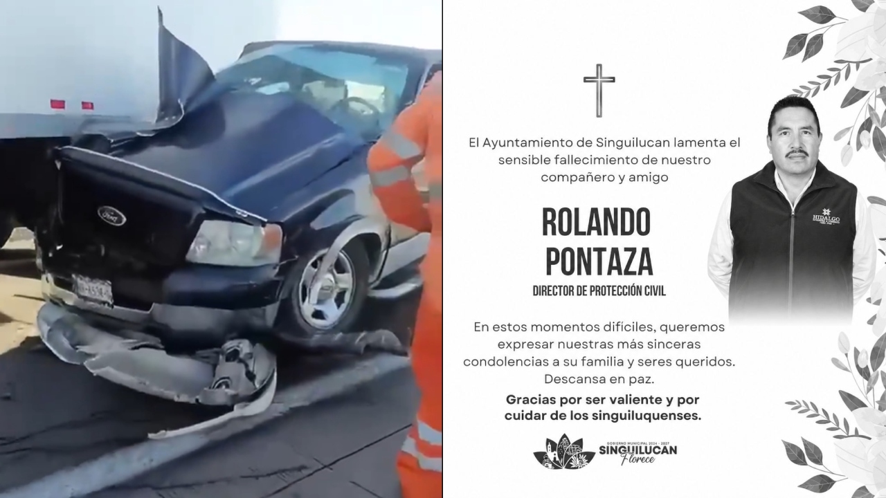 Muere director de Protección Civil de Singuilucan, Hidalgo en accidente ...