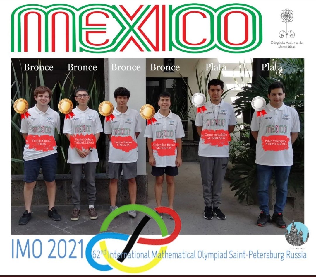 México gana 6 medallas en la Olimpiada Internacional de Matemáticas - Vimarsana News