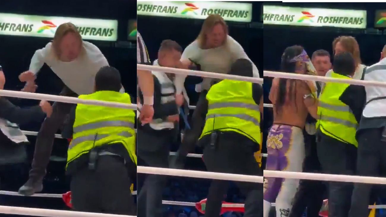 VIDEO: Extranjero se vuelve loco y se mete al ring de la Arena México para lanzarse de la tercera cuerda