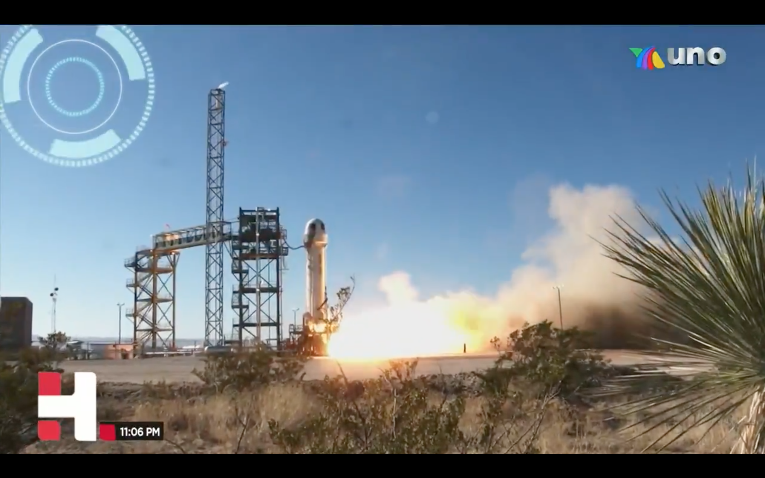 90 segundos al futuro: El viaje espacial de Jeff Bezos con Blue Origin