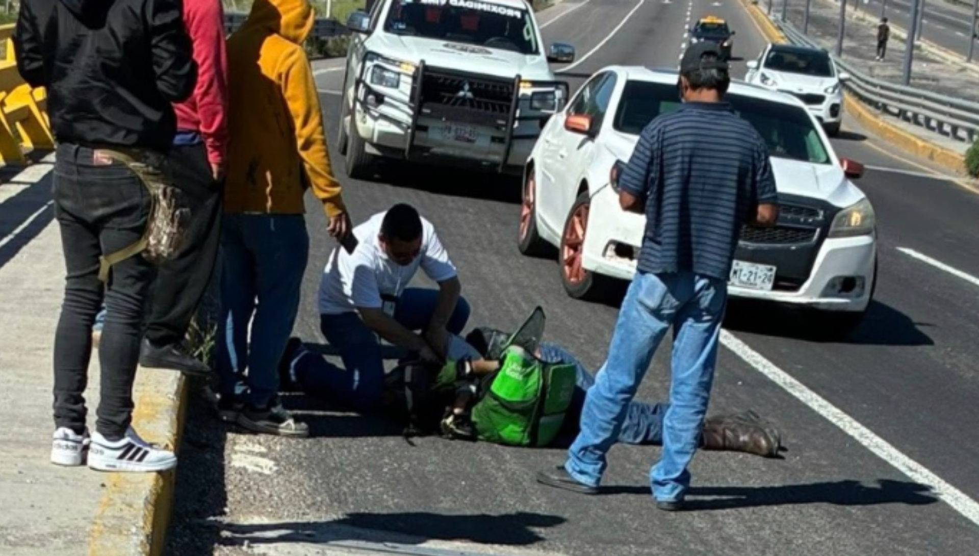 Aparatoso accidente deja una persona sin vida en el Periférico Ecológico, en Puebla hoy viernes