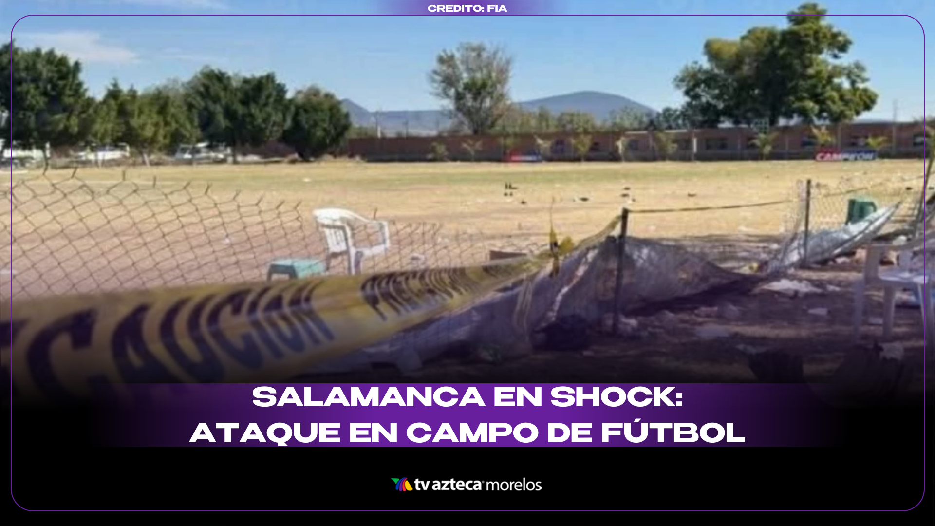 Salamanca en shock: ataque armado en campo de fútbol deja 11 muertos en ...