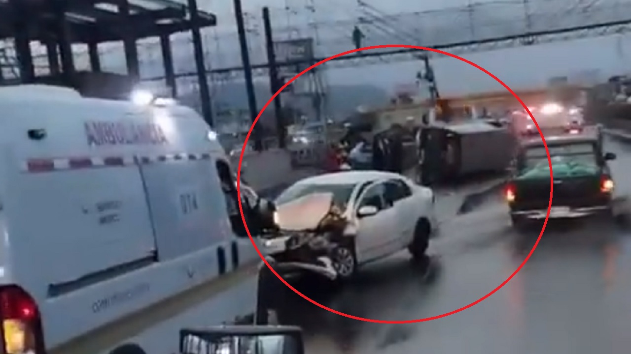 Fuerte accidente en la México-Puebla deja una mujer muerta hoy