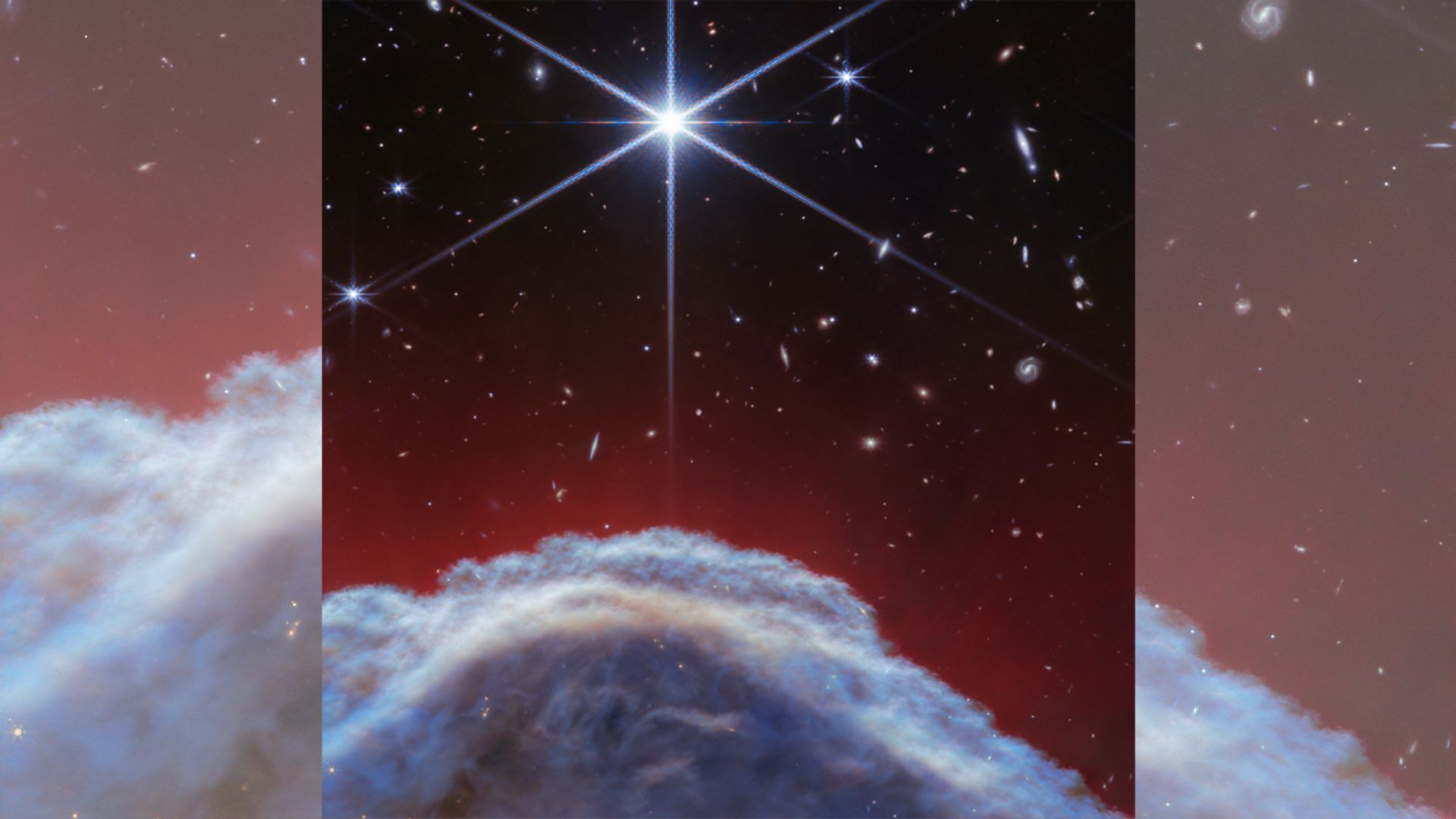 Así se vio en el espacio la nebulosa Cabeza de Caballo que reveló la NASA