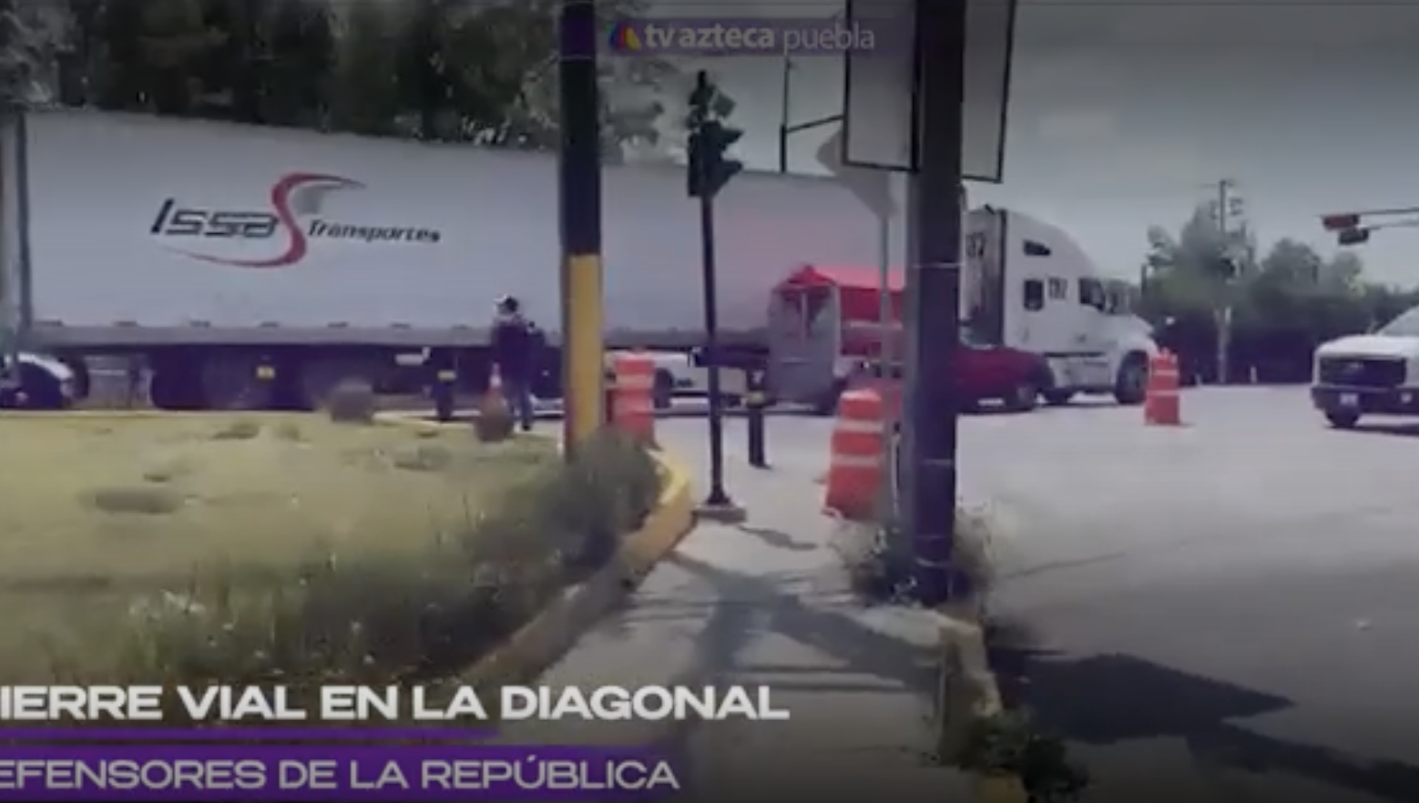 Cierre de la Diagonal Defensores de la República hoy sábado 2 de mayo de 2026 afecta la circulación en Puebla