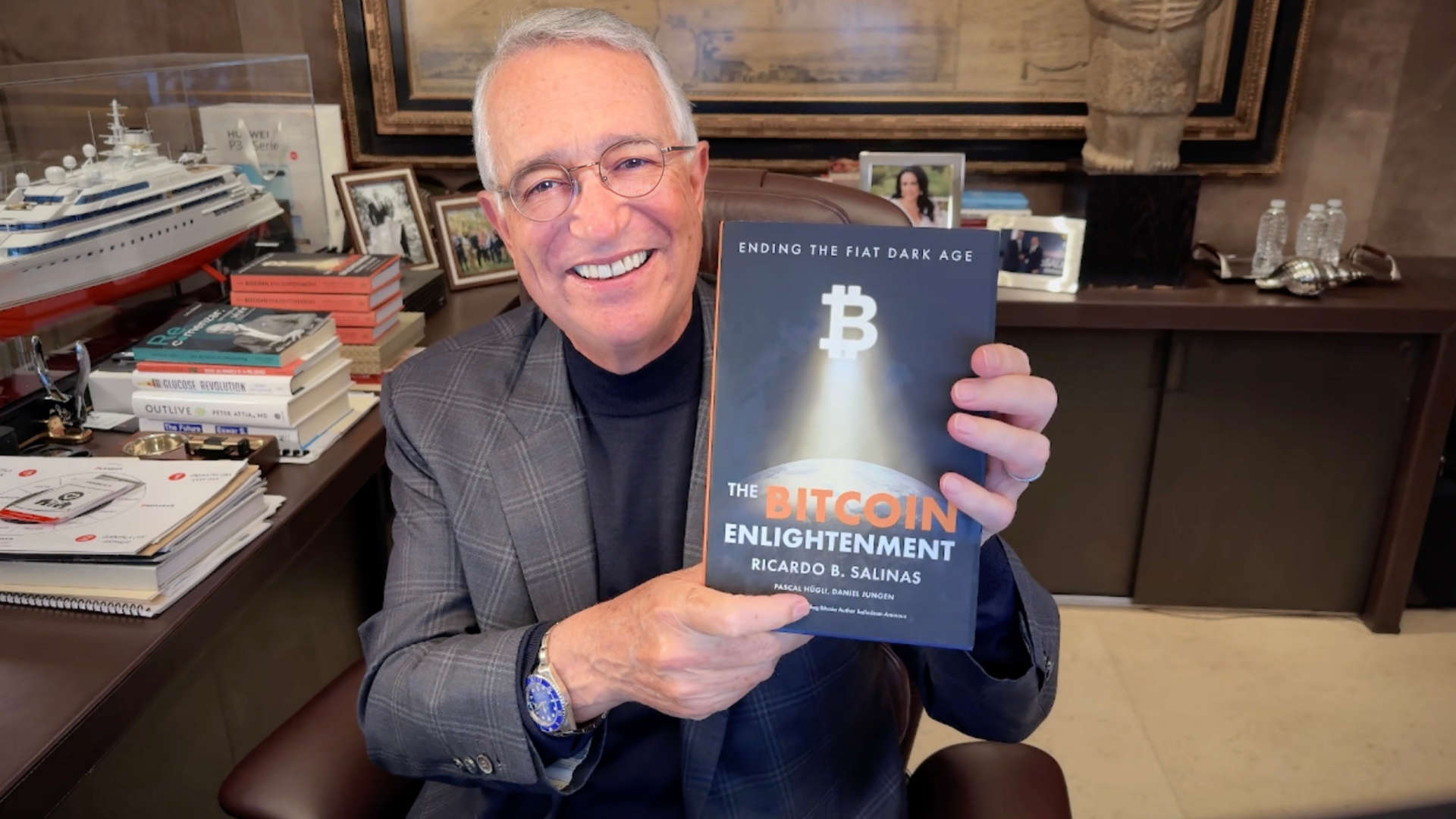 La iluminación de Bitcoin, nuevo libro de Ricardo B. Salinas