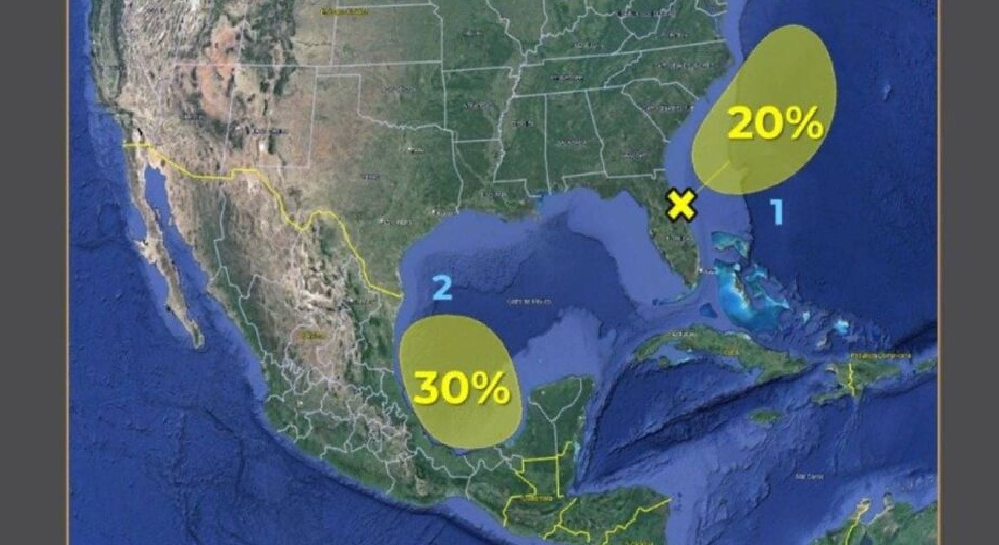 Dos zonas de baja presión en el Atlántico son vigiladas por su ...