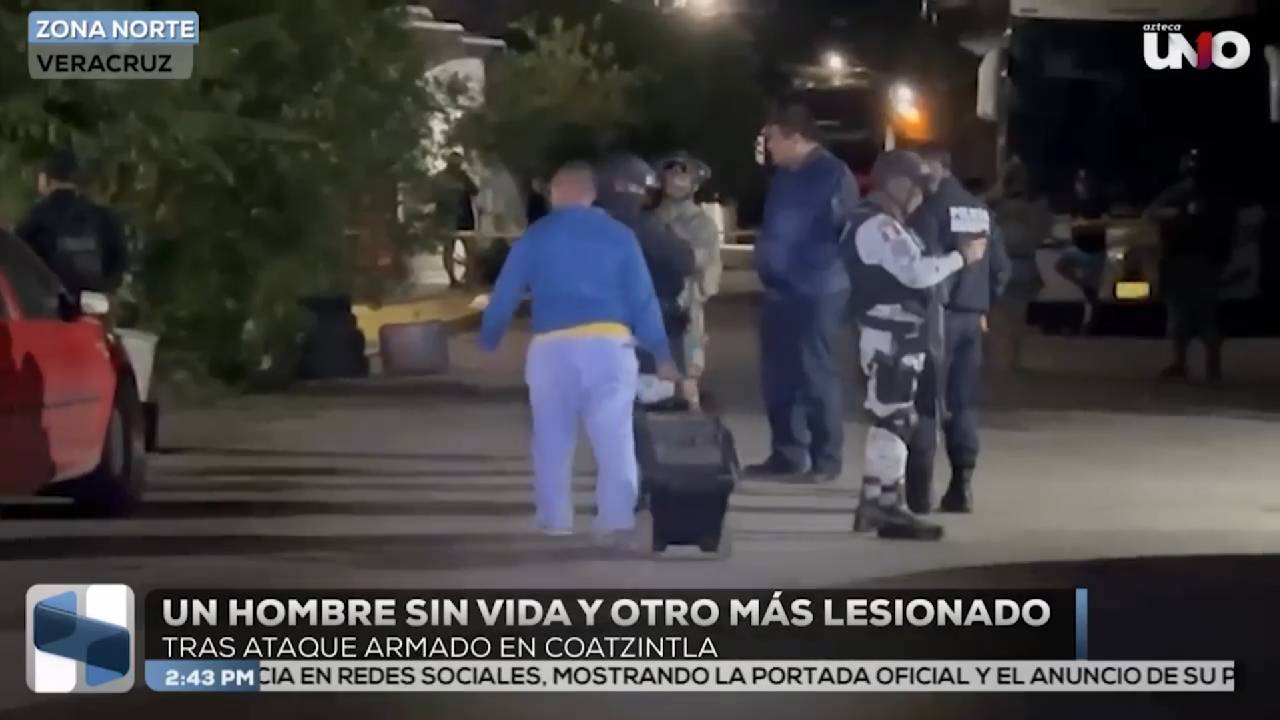 ¿Qué se sabe del ataque armado en cantina de Coatzintla?