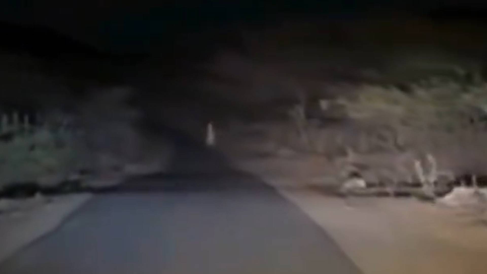 Presunto fantasma de una mujer en la carretera se viraliza: ¿Qué dicen ...