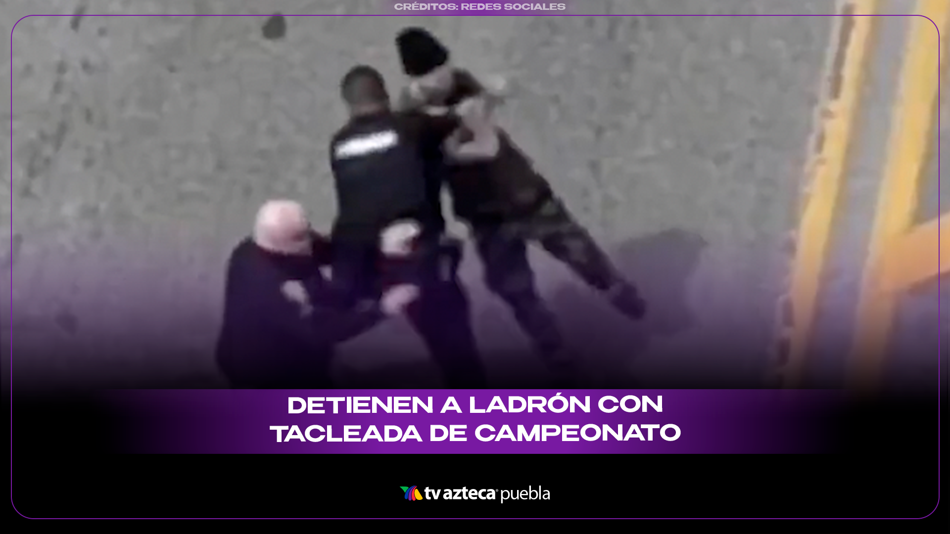 Policía realiza espectacular tacleada para detener a sospechoso en Dearborn y el video se vuelve viral.